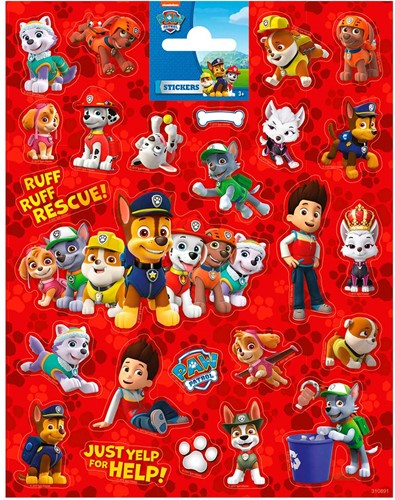 Totum PAW Patrol Stickerbogen - Aufkleber für Kinder - Paw Patrol