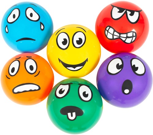 Spordas Emotionsbälle Set - Lernspielzeug für Gefühle und Emotionen
