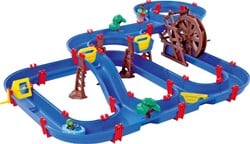 Aquaplay Wasserbahn Mega Water Wheel mit Rutsche und Wasserfall