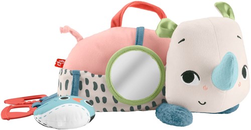 Fisher-Price Spielmatte Nashorn für Bauchlage - Baby Spielzeug