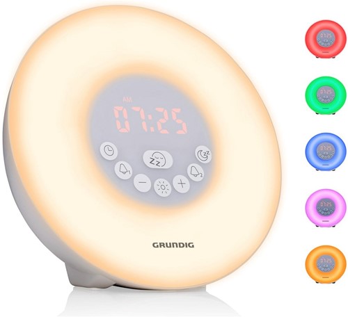 Wekker wake up light met bluetooth speaker