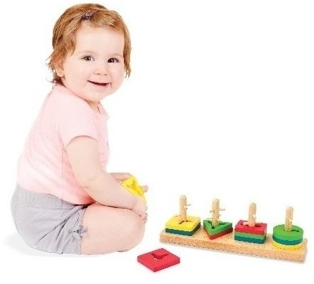 Edushape Verrückte Stäbe Puzzle