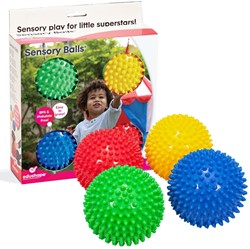 Edushape Sensory Baby Bälle 4er Set - 10cm