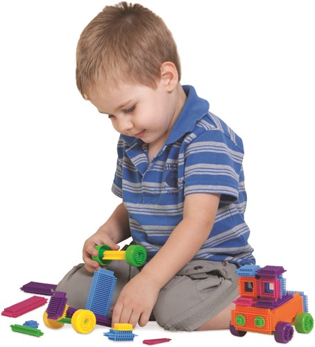 Edushape Noppers / Bristle Blocks Bausteine / Sensory Noppenbausteine Riesenset - 360 Teile-2