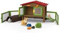 Schleich Farm World Kaninchenstall - Bauernhof Spielzeug - 42728