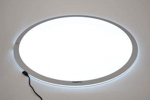 TickiT Leuchtplatte rund - 60 cm