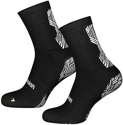 Precision Gripsocken Sport Erwachsene schwarz-weiß Größe 41-45
