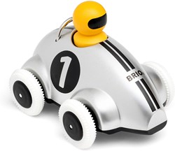 BRIO Push & Go Rennwagen Silber Edition