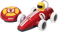 Brio RC Rennwagen - rotes Spielzeugauto mit Fernsteuerung für Kinder