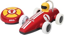 Brio RC Rennwagen - rotes Spielzeugauto mit Fernsteuerung für Kinder