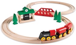 Brio Holzeisenbahnset klassische 8-Form - 33028 Spielzeugeisenbahn