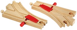 Brio mechanische Weichen Eisenbahn Erweiterungsset - 33344
