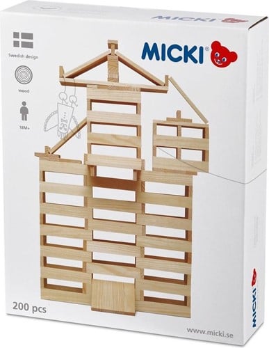 Micki Bauklötze 200 Stück