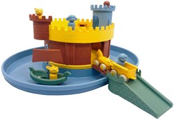 Viking Toys Burg Spielzeug mit Wassergraben - nachhaltiges Recycling Plastik