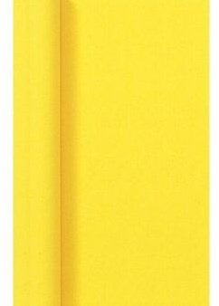 Duni Damast Yellow 118x800cm