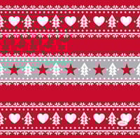 Duni Servietten Weihnachtsservietten Sweden 33x33cm mehrfarbig