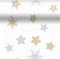 Duni Spielzeug 3-in-1 Snowstars White Karton Lernspiel 40x480