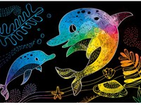 AVENIR Scratch Art Book Mini A6 – Deep In The Sea-2