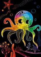AVENIR Scratch Art Book Mini A6 – Deep In The Sea-3
