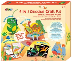 Avenir Bastelset Dinosaurier - Kreatives Spielzeugset für Kinder