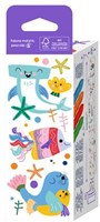 Haku Yoka Malrolle Spielzeug - Mini Meeresbewohner Malset mit Wachsmalstiften-3