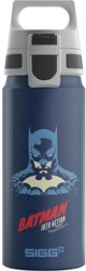 SIGG Batman Trinkflasche Aluminium 0,6l - Kinderfreundlich und auslaufsicher