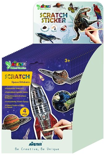 Avenir Museum Und Kunst Raum Scratch Aufkleber