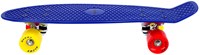 Alert Skateboard blau 55 cm - Kunststoff Skateboard für Kinder-2
