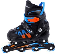 Alert Sport Inline Skates / Skeelers Oranje (Maat 31-34)-2