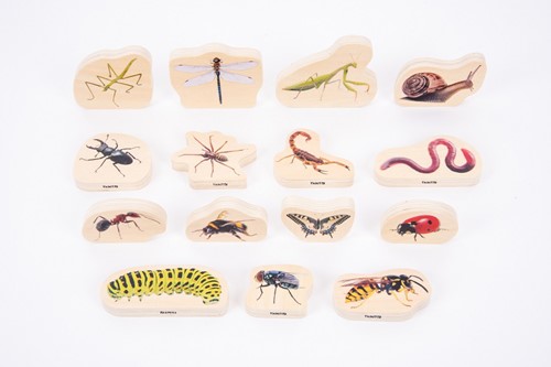 TickiT Tickit Houten Minibeast-blokken