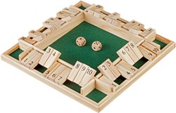 HOT Games Shut the Box 4 Spieler 10 Zahlen 29x29cm
