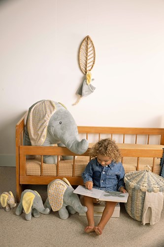 Happy Horse Kuscheltier Elefant Emmett 22 cm grau-gelb Baby Plüsch-2