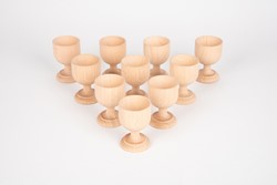 TickiT HOLZ-EIERKUCHEN 70MM