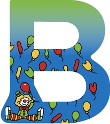 Heimess Holzbuchstabe B Spielzeug Dekoration 6er Set