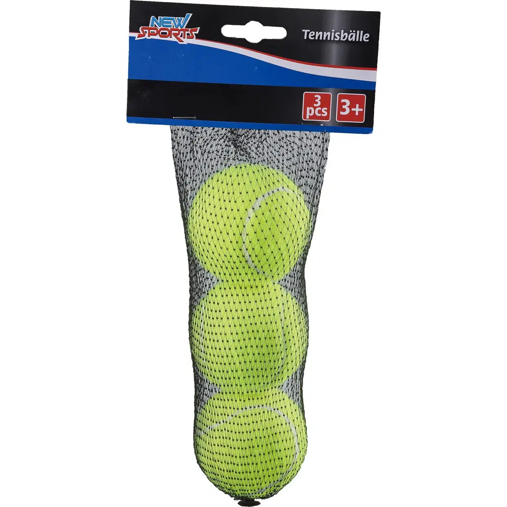 New Sports Tennisbälle Set - 3 Stück für Kinder Tennis