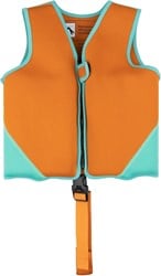 Swim Essentials Orange Green Swimming Vest 3-6 years - Option 1 (18-30 kg)