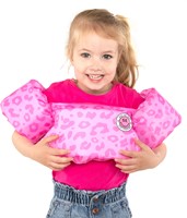 Swim Essentials Pink Leopard Puddle Jumper 2-6 years (15-30 kg)-2