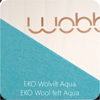Wobbel Balanceboard transparent lackiert mit Kork yogaboard-2