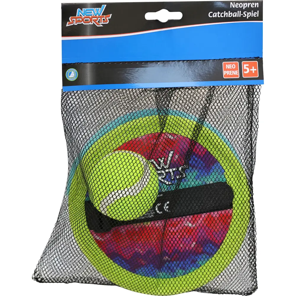 New Sports Catchball Spiel Neopren für Kinder ab 5 Jahren