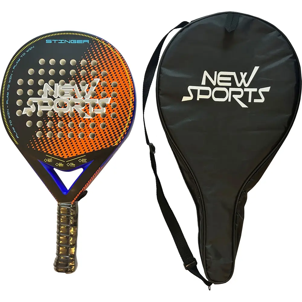 New Sports Padel Schläger mit Tasche - Padel Sport Zubehör