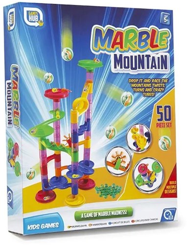 RMS International Murmelbahn Spielzeug - Marble Race Game 50 Stück-2