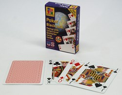 Piatnik Pokerkarten Pavilion - Spielkarten plastikbeschichtet 89x63mm