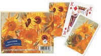 Piatnik Vincent van Gogh Sonnenblumen-Spielkarten – Doppeldecker