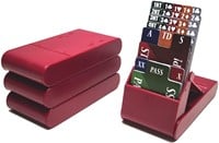 HOT Games Bridge Bieding-Box-Set 4 st. klappbar
