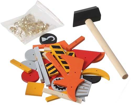 Hamertje tik Konstruktionsspiel Holzspielzeug Bauset pädagogisch-3