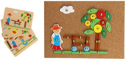 Hamertje Tik Bauernhof Holz-Bauset kreatives Spielzeug Bauernhof