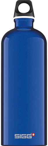 Sigg Traveller Wasserflasche Dunkelblau - 1L
