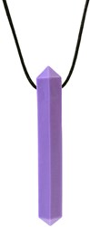 Ark Therapeutics Beißkette Kauschmuck Lavendel XXT - sensorisches Spielzeug Discrete, edelsteenvormige kauwketting voor kalmerende orale input bij kinderen, tieners en volwassenen.