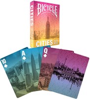 Bicycle Spielkarten - Poker Cities of the World Premium Kollektion
