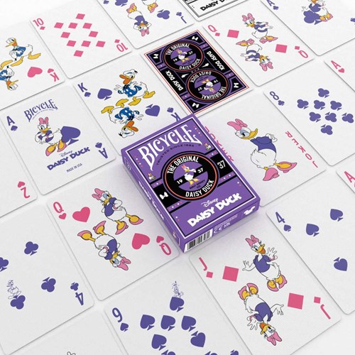 Bicycle Spielkarten Daisy Duck - Poker - Disney - Premium Karten-3